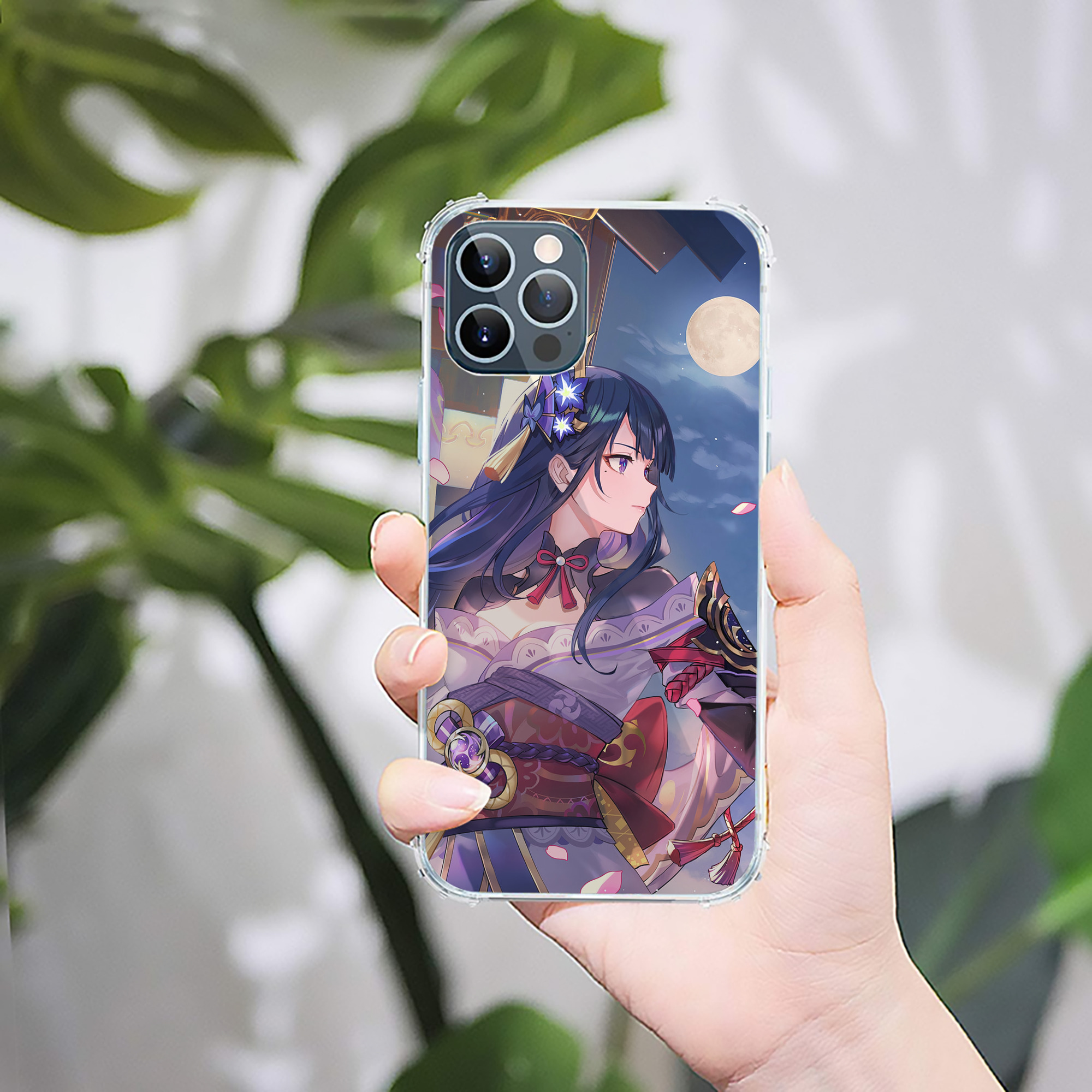 げんし神 genshin 【iPhone 12シリーズ対応】透明スマホケース（クリアソフトケース）